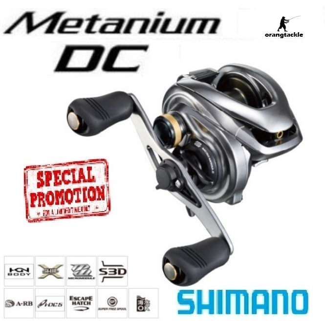 Shimano 15 Metanium DC XG Left Bait Casting Reel w/Box Excellent+5 From  JAPAN