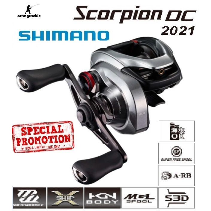 Shimano Scorpion Dc Reel, Scorpion Fishing Reels