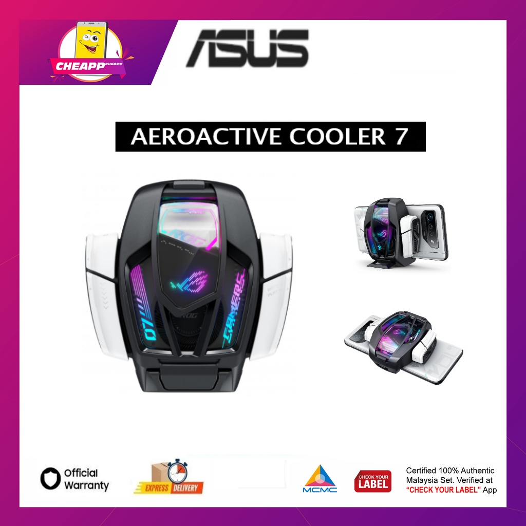 Asus ROG Aeroactive Cooler For Rog Phone ROG Ultimate ROG, 53% OFF