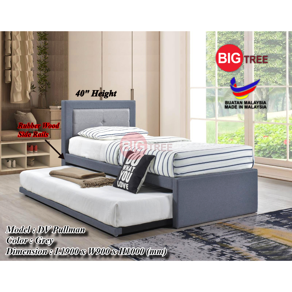 Single divan with pull deals out bed