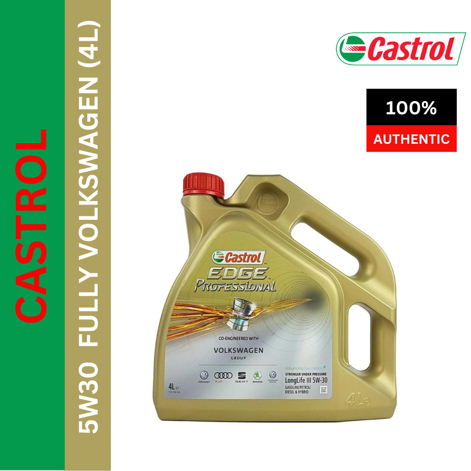 CASTROL EDGE Professional Longlife 3 5W30 fully synthetic engine oil 4L  CO-ENGINEERED WITH VW & AUDI PASSAT / TT / GOLF
