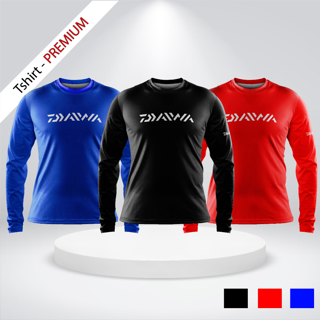 Baju Pancing Daiwa (Logo D-DAIWA) Murah dan Berkualiti !!!. Harga Rahmah  taw..