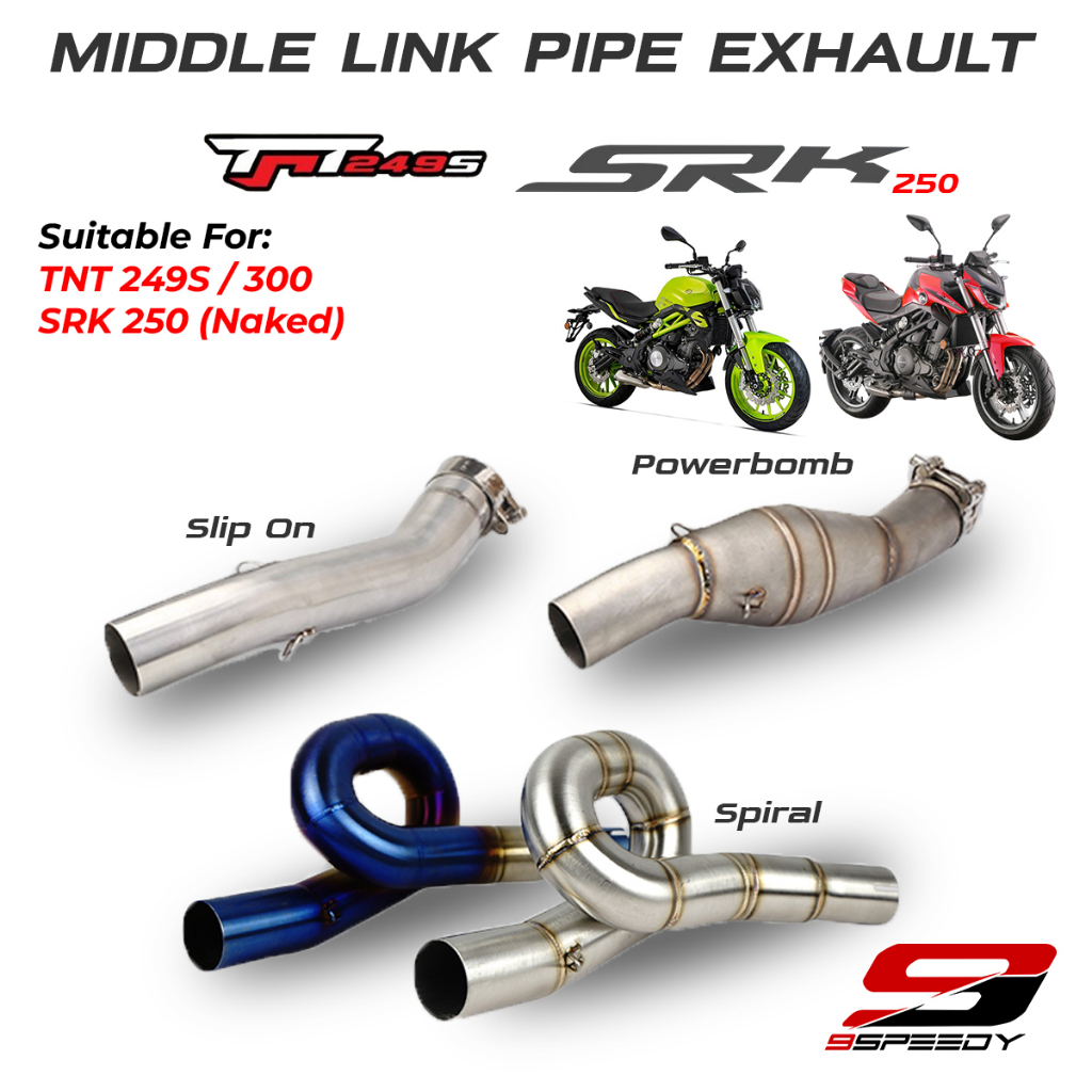 Benelli tnt store 300 exhaust