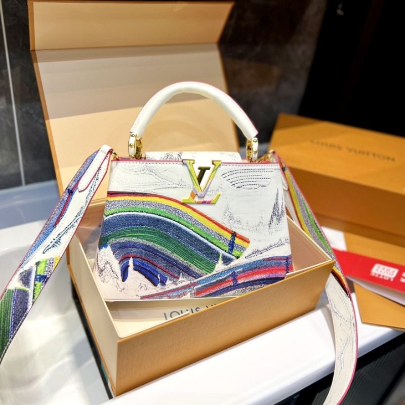 Louis Vuitton Limited Edition Huang Yuxing Multicolor Calfskin