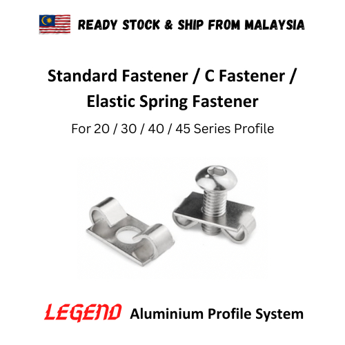 C Profile Support and Fasteners