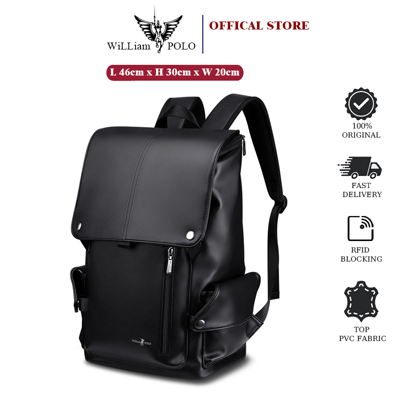Williampolo Backpack, Backpack Laptop, Luxury Backpack