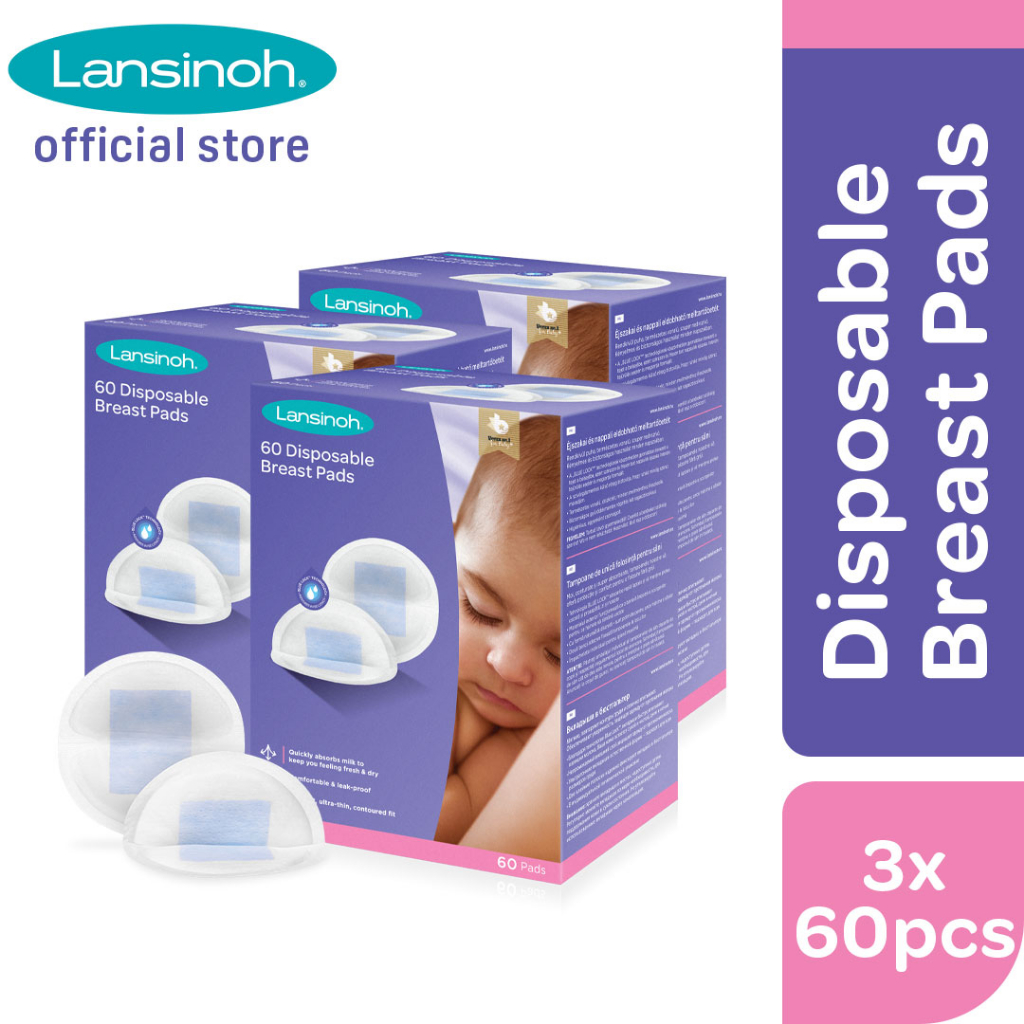 Lansinoh's Disposable Breast Pads With Blue Lock™ Core – Lansinoh UK
