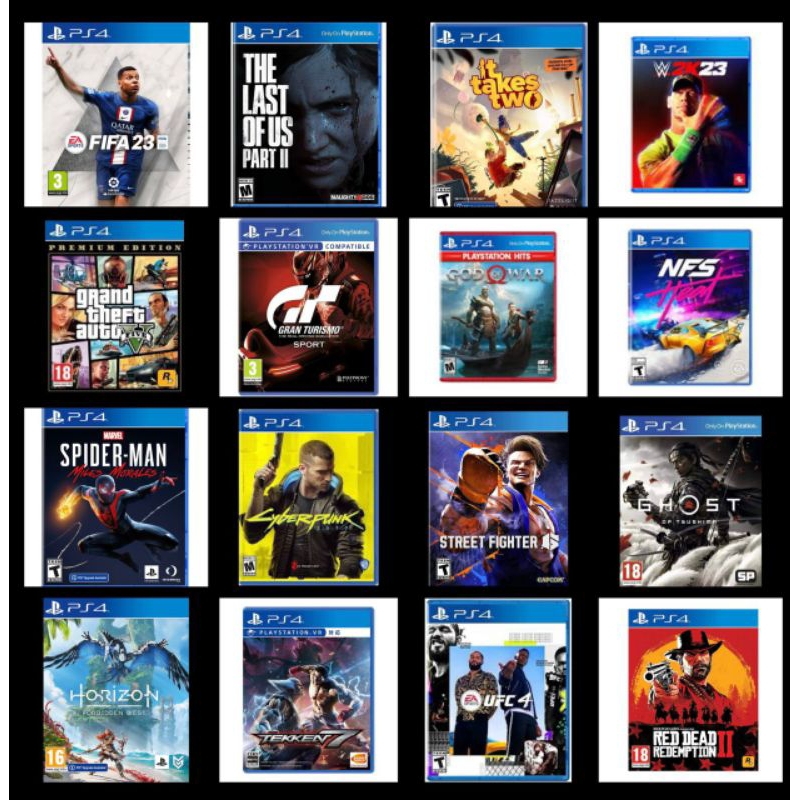 PS4 New CD PS4 Games