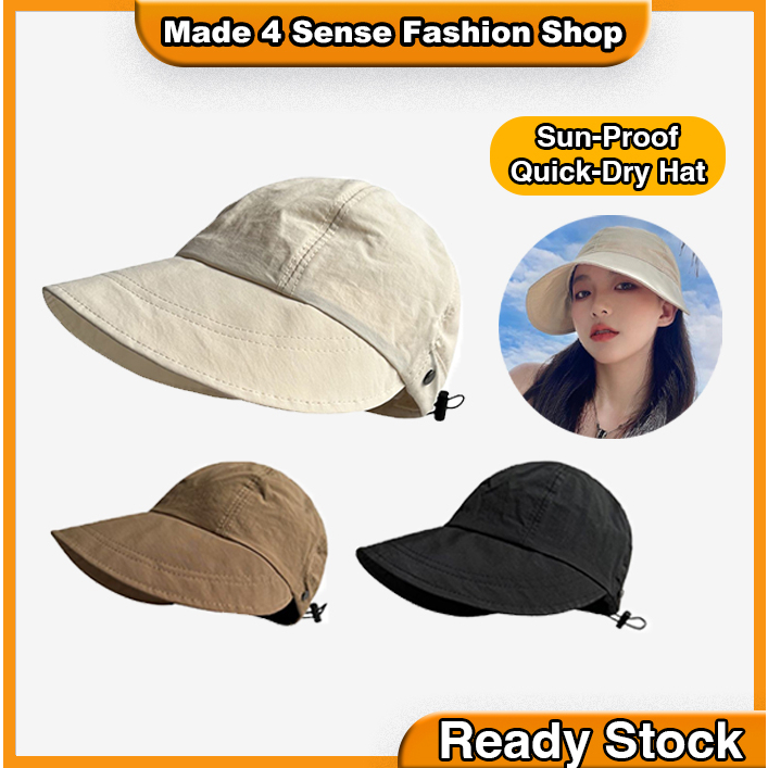 Quick Drying Sun Hat Sunproof UV Protection Hat Woman/Adjustable