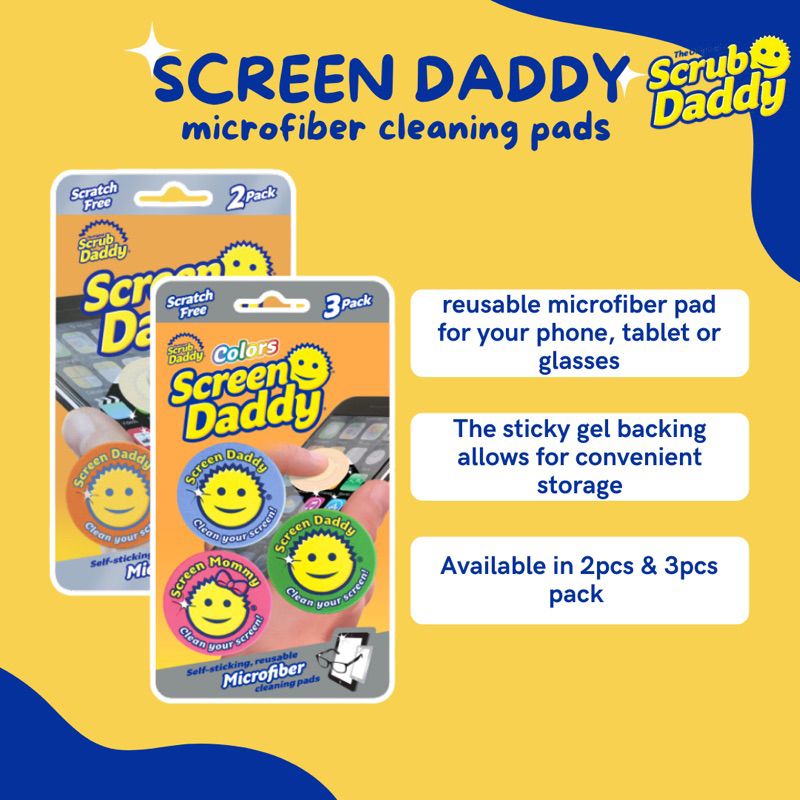 Scrub Daddy Streakless Cleaning Cloth - Set of 4