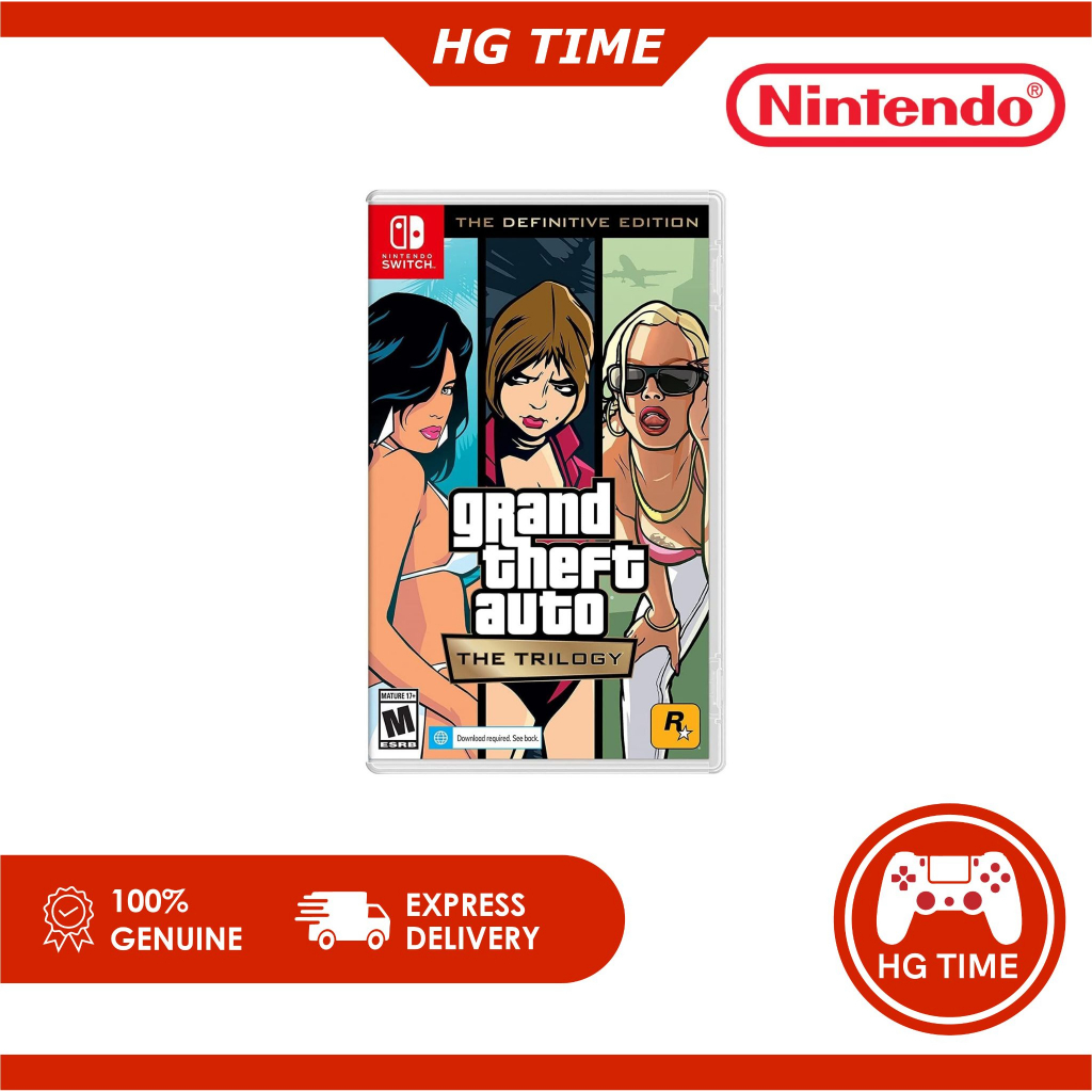 Rockstar Games NSW Nintendo Switch GTA Trilogy | Shopee Malaysia