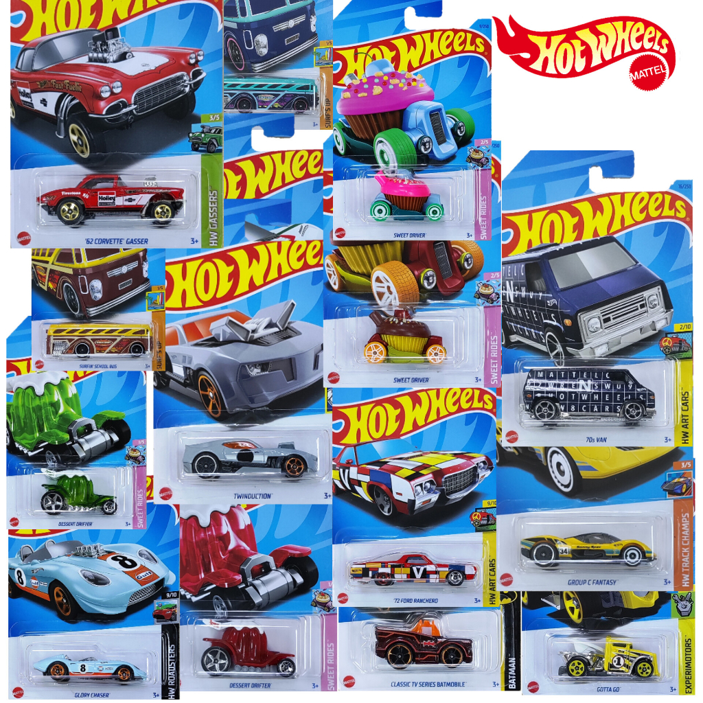 Hot Wheels Basic Car Assortment Basic Diecast each