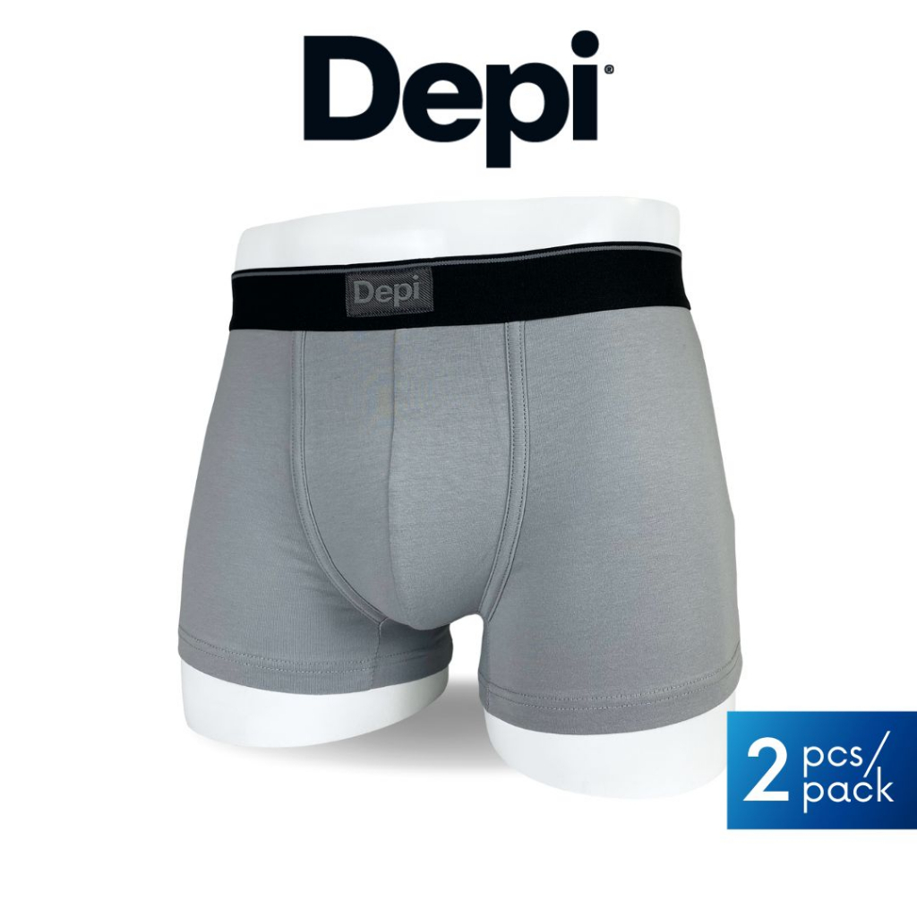Depi Men Boxer Brief Trunk Cotton & Elastane Men Underwear