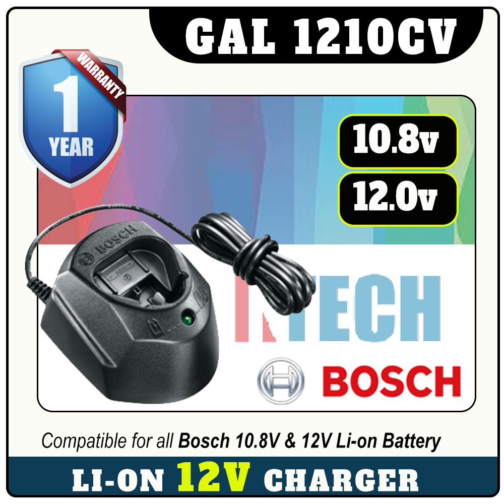 BOSCH 10.8V AND 12V LI ON CHARGER GAL1210CV AL1210CV Shopee