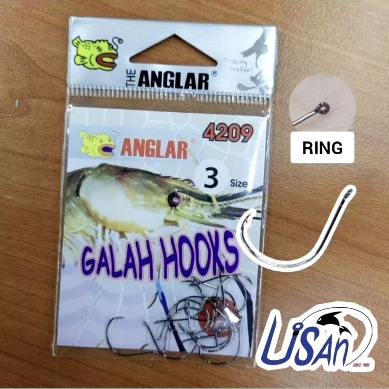 THE ANGLAR 4206 UDANG GALAH HOOK/ MATA KAIL UDANG PRAWN HOOK