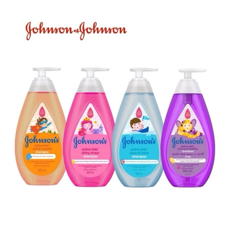 Johnson's Active Kids Shampoo (500ml)