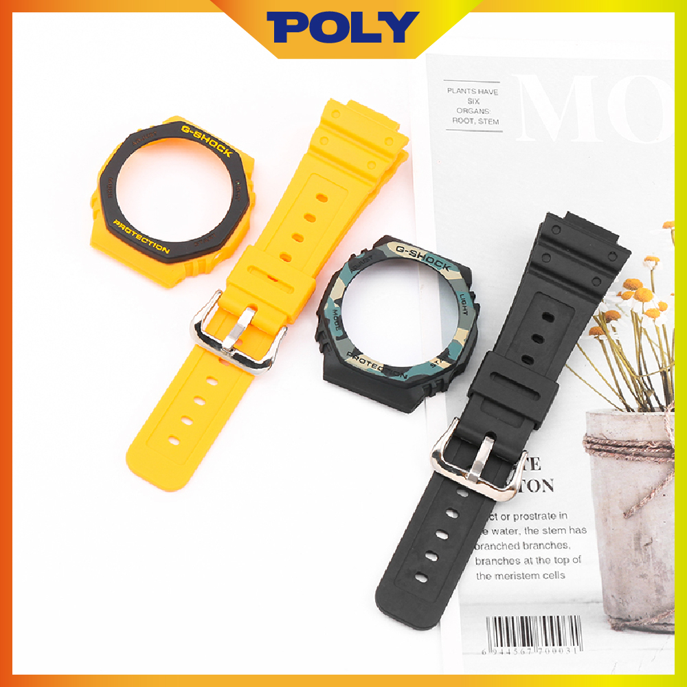 Poly Bnb Ga2100 Tali Ga2100 Casio G Shock Ga2100 Strap Solid Band