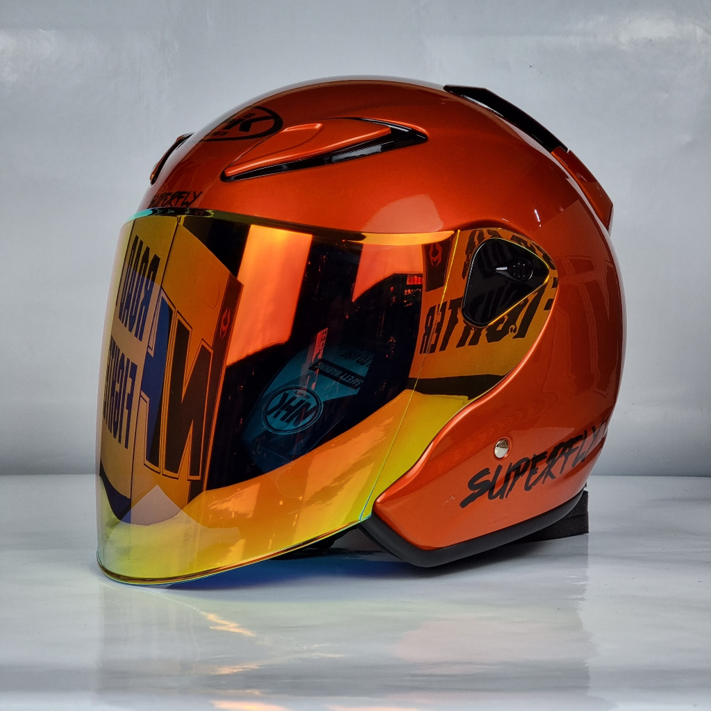 Nhk best sale helmet orange