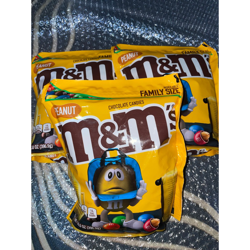 M&M's Peanut Family Size Share Bag 440g