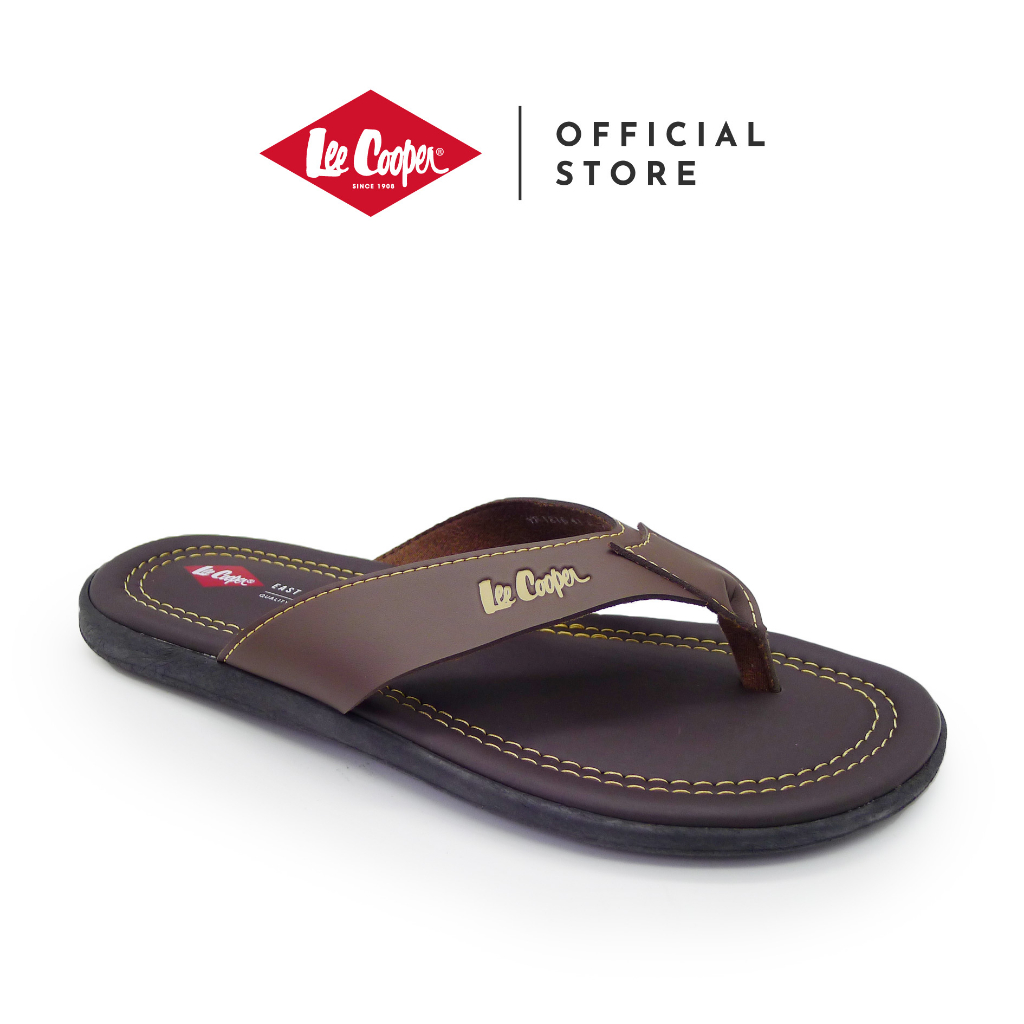 Lee cooper men's cheap flip flops thong sandals