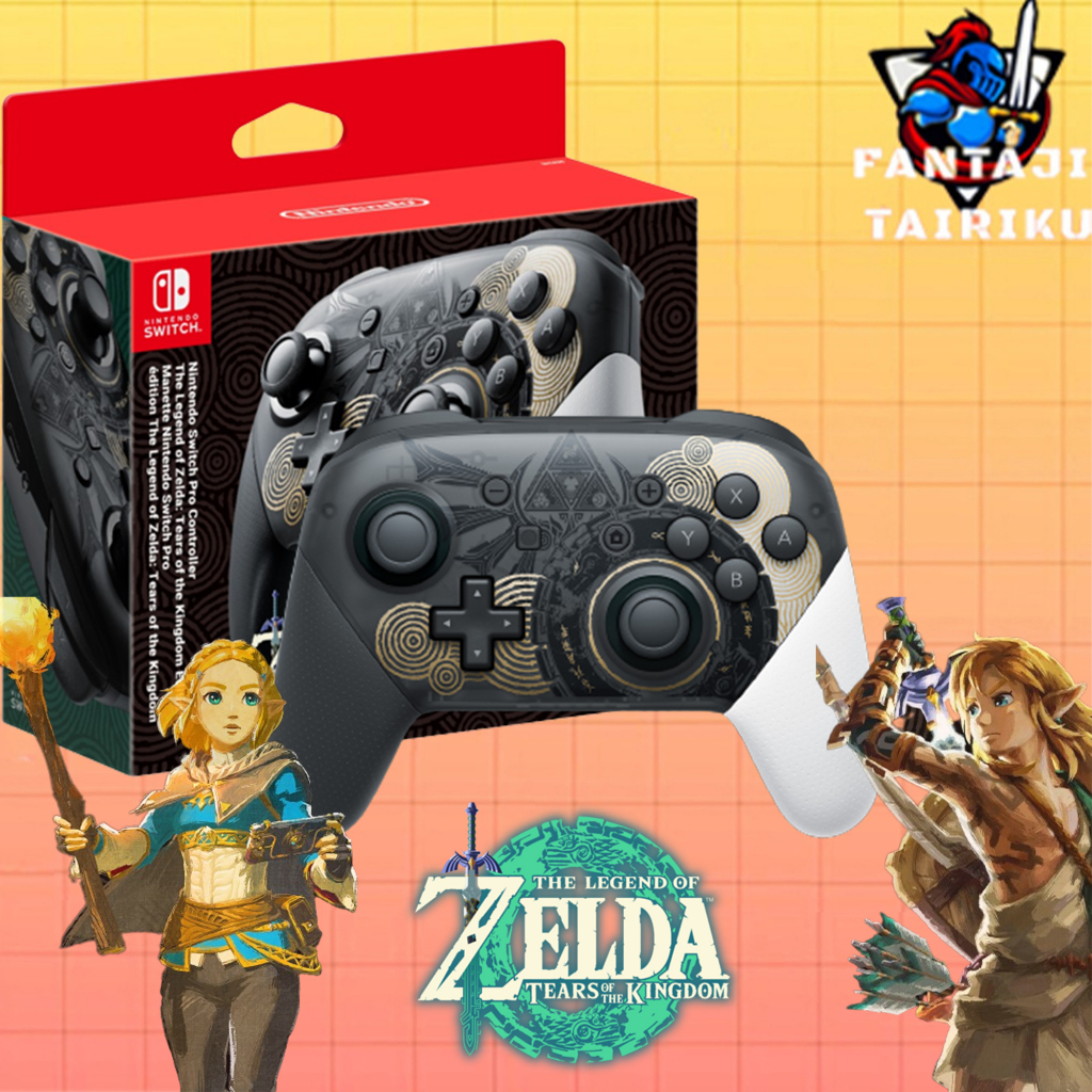 Nintendo Switch Pro Controller Legend of Zelda Tears of the