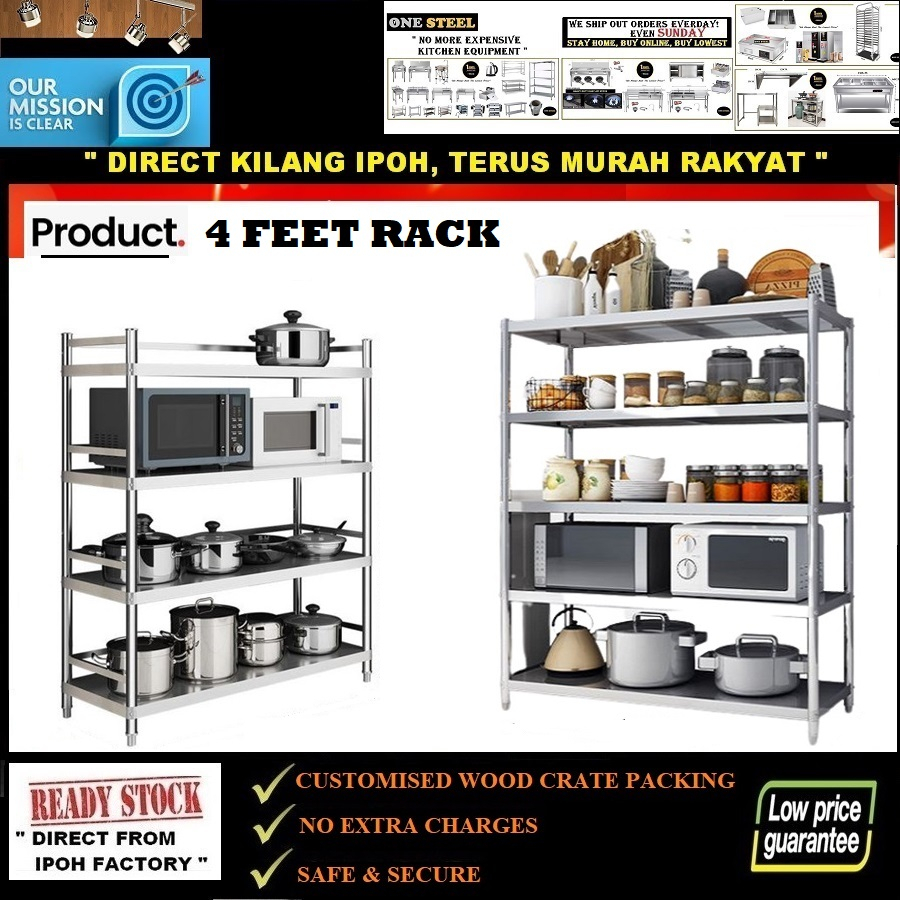 factory racks shelves stainless steel stand