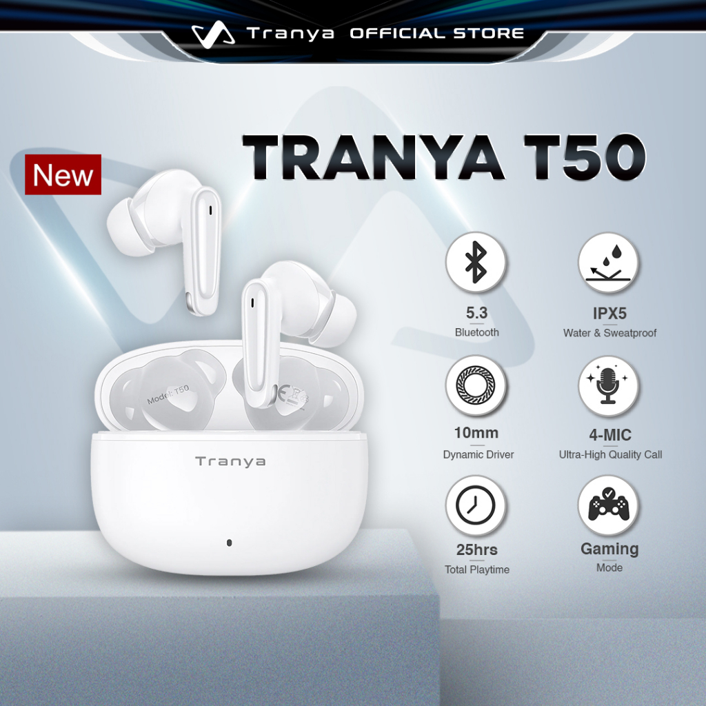 Tranya 2025 bluetooth 5.0