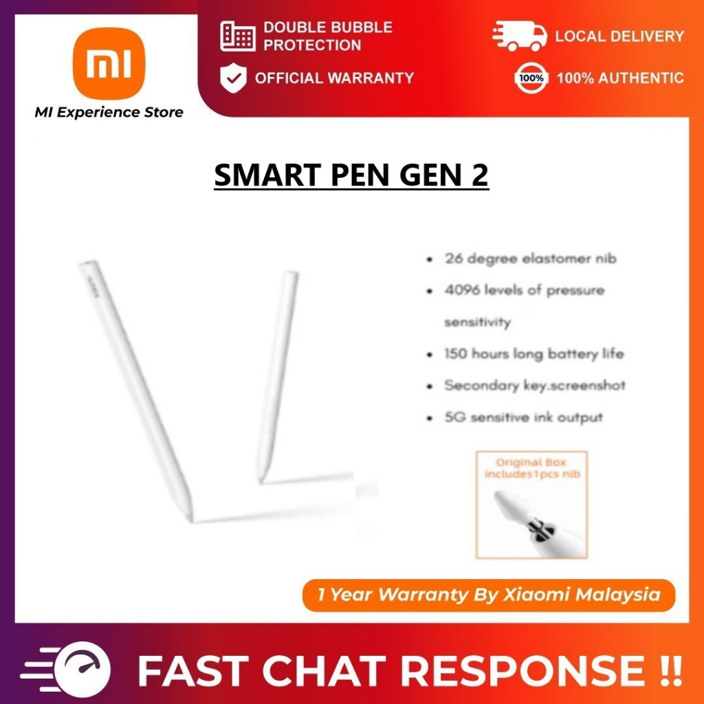 Xiaomi Stylus Pen (2nd Gen)  Mi Pen 2nd Gen With Local Warranty