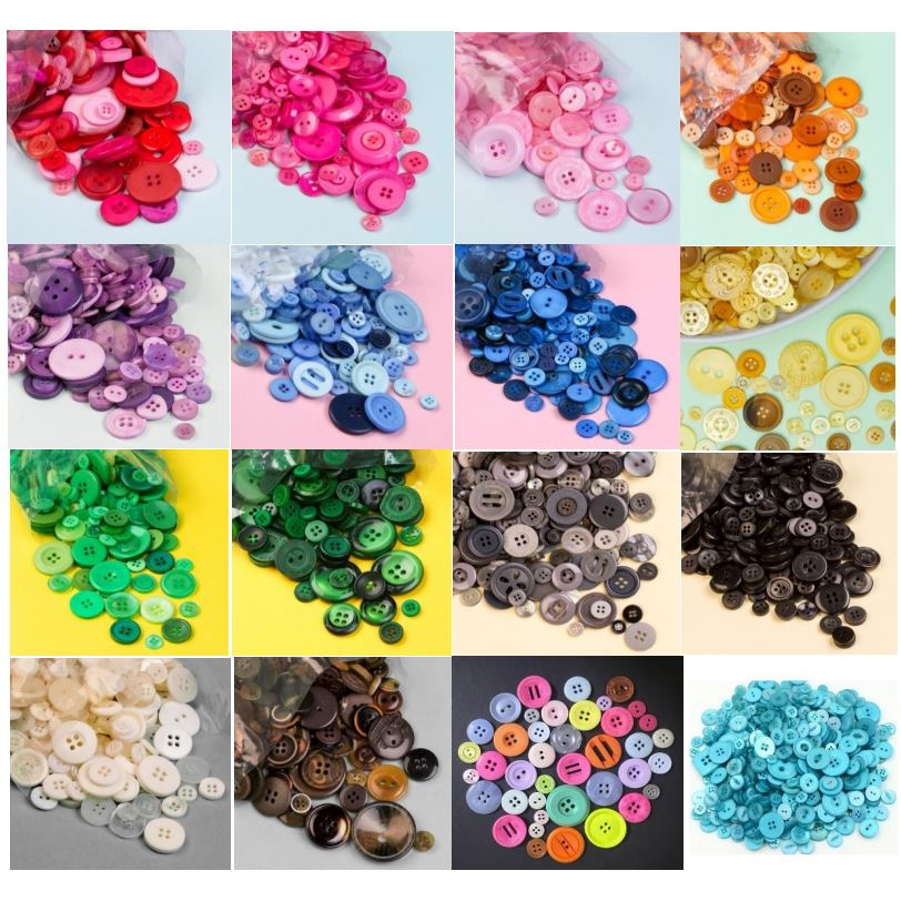  260Pcs Assorted 3D Pearls Nail Charms Acrylic Multi