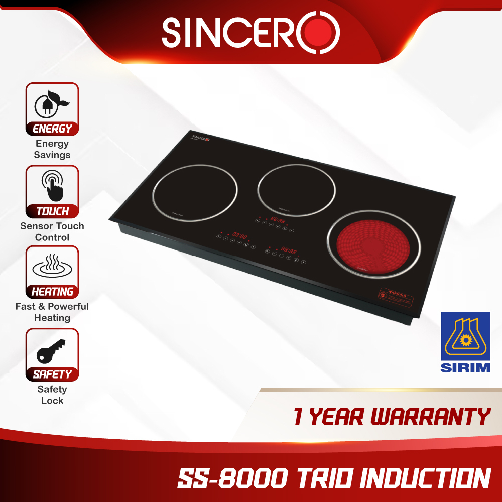 Sincero induction deals cooker