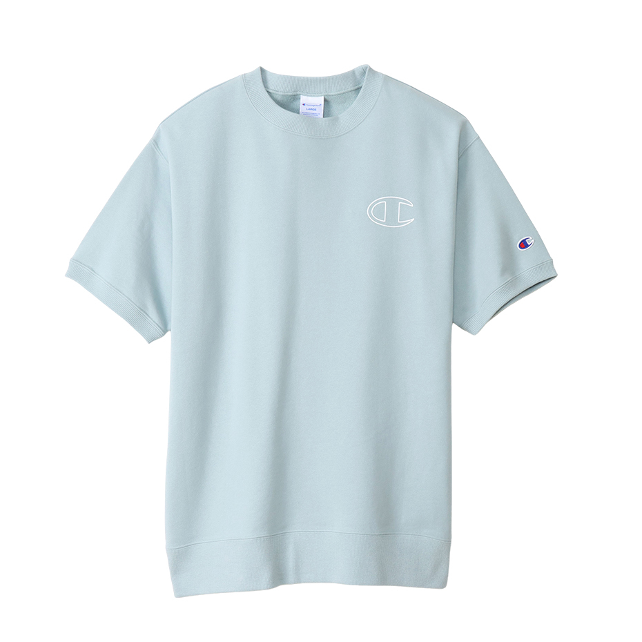 Baby blue champion outlet shirt