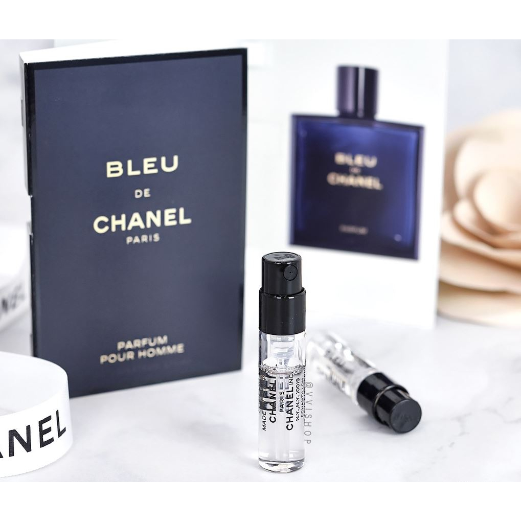 Chanel Bleu de Chanel EDP for Men (1.5ml Sample Spray Vial) [100% Authentic  Perfume FragranceCart] Eau de Parfum Blue, Beauty & Personal Care,  Fragrance & Deodorants on Carousell