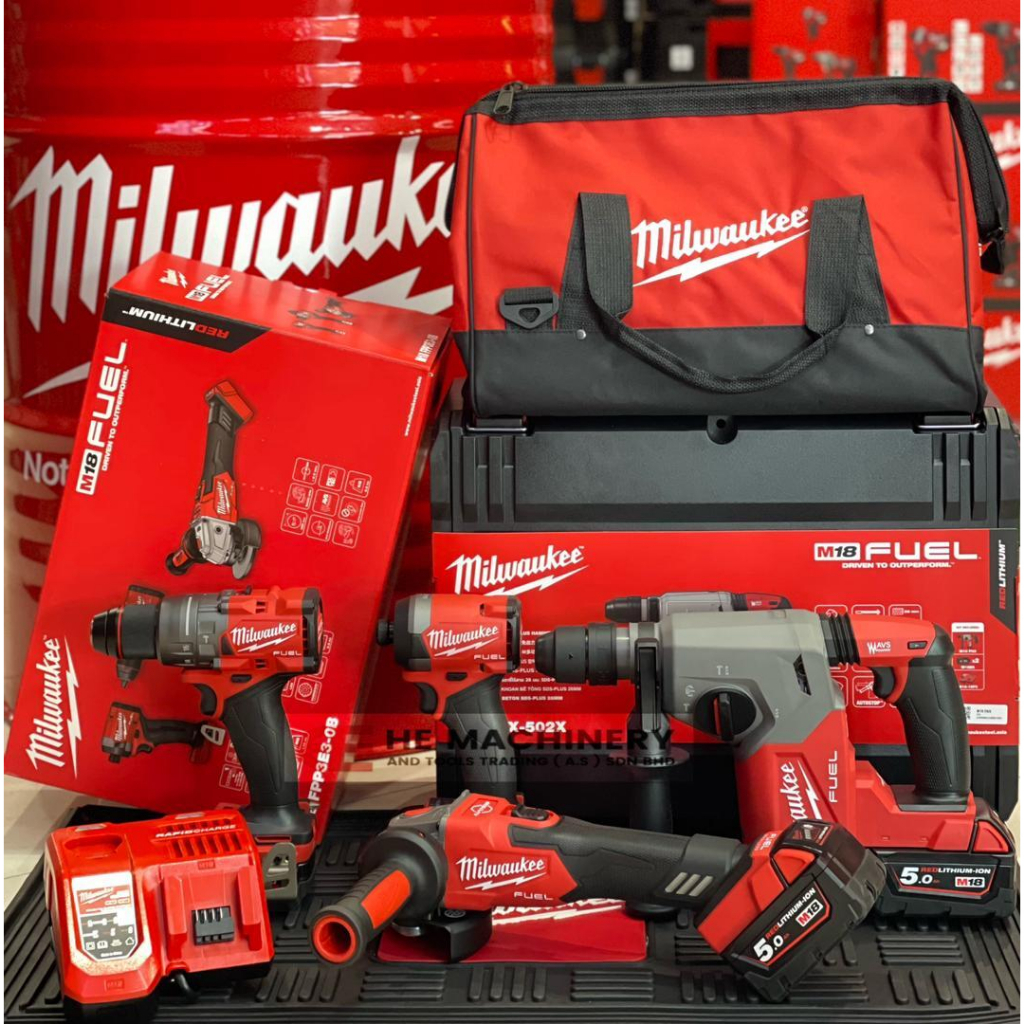 Milwaukee 3pc deals combo kit