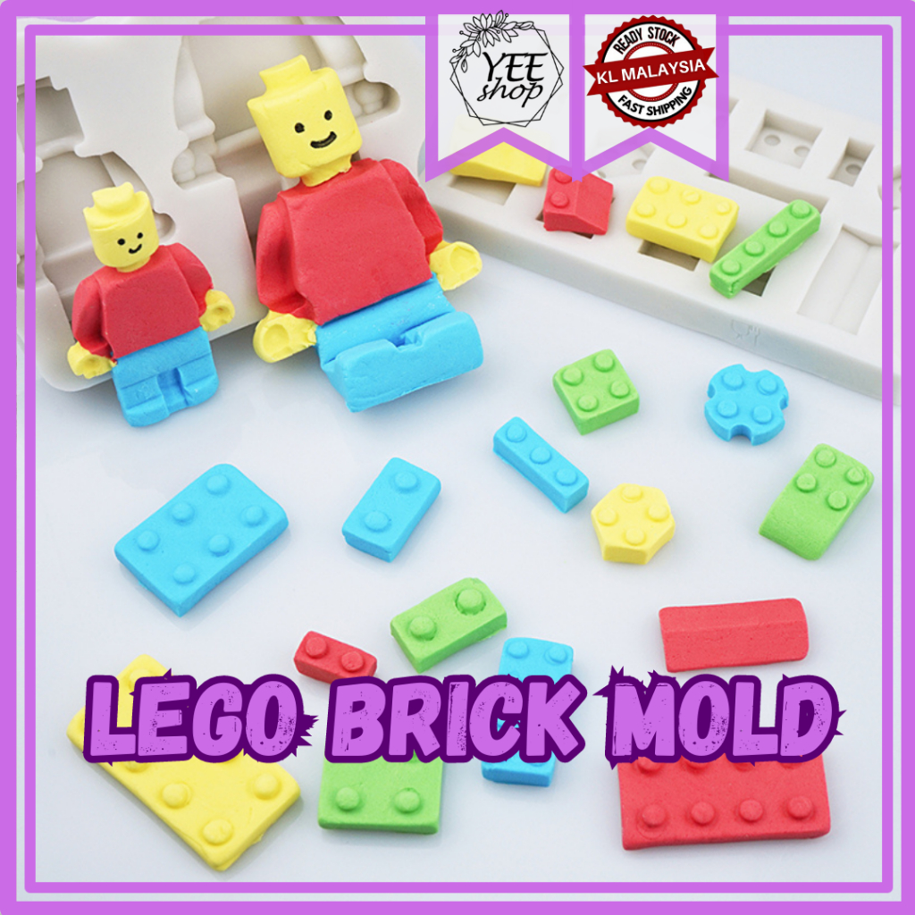 Brick fondant outlet mold