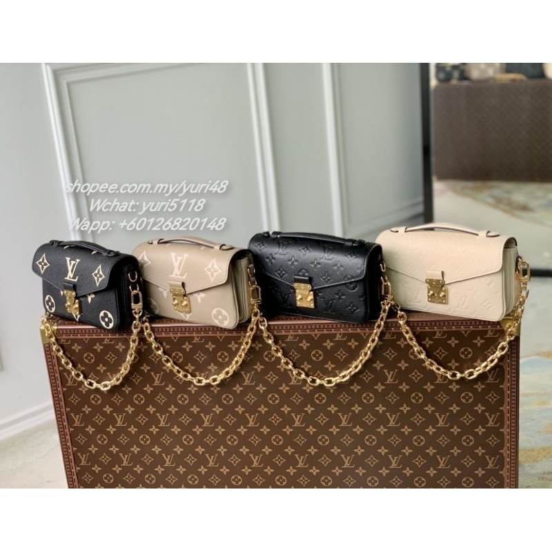 COMPARISION Louis Vuitton pochette Metis VS Loewe Puzzle bag small in light  caramel color 