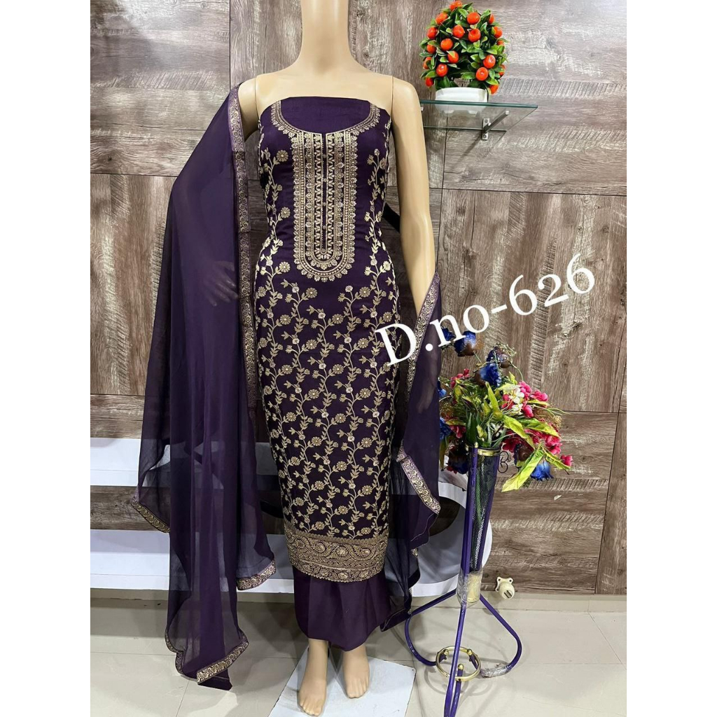 Banarasi on sale punjabi suit