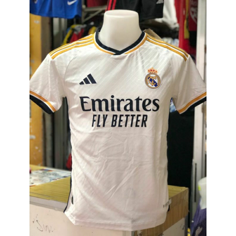 \ud83c\uddf2\ud83c\uddfe(PLAYER ISSUE)\ud83d\udd25TOP QUALITY REAL MADRID HOME KIT 2023 | Shopee Malaysia