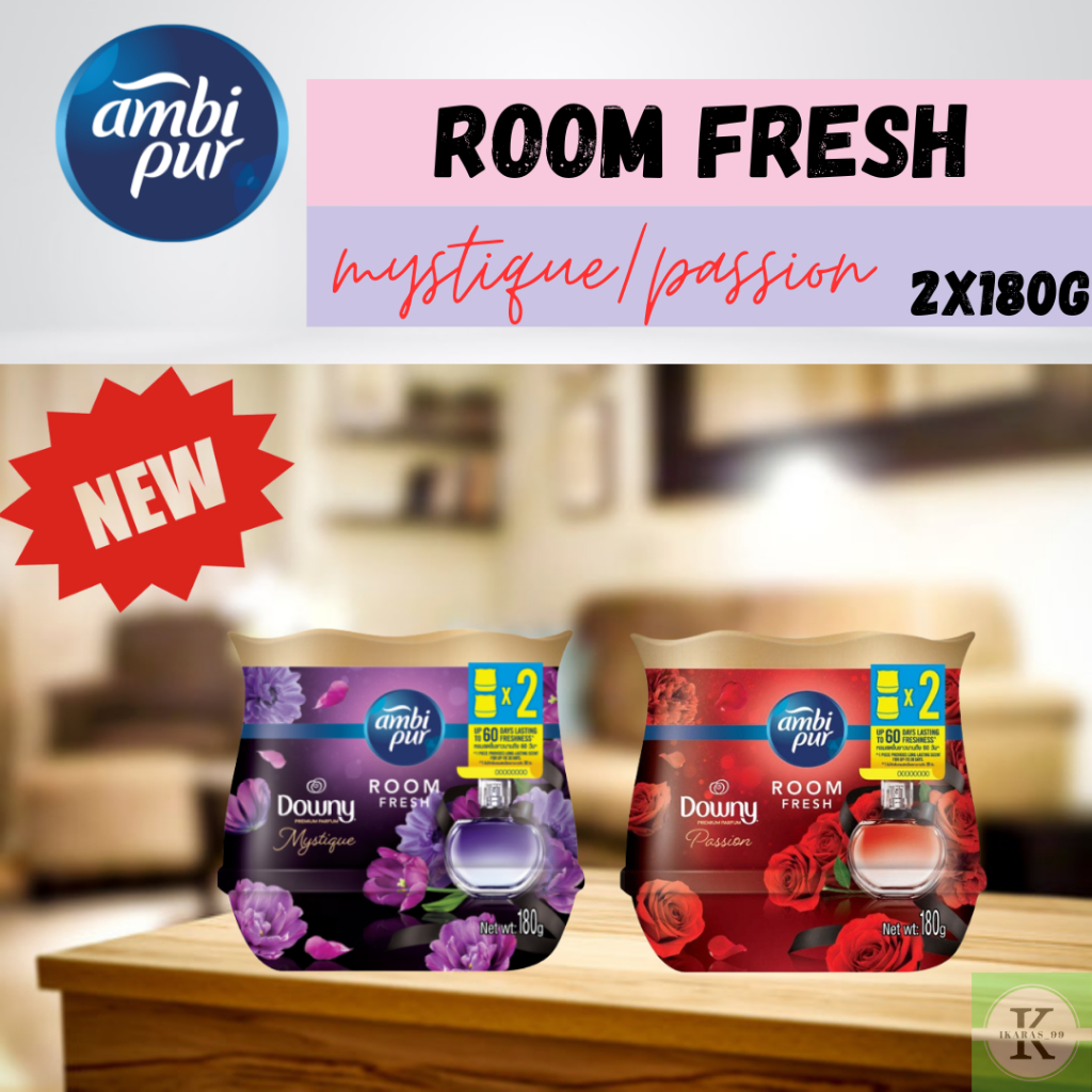 AMBI PUR ROOM FRESH DOWNY PASSION/MYSTIQUE 2X180G (TWIN PACK) EXP 11/2024