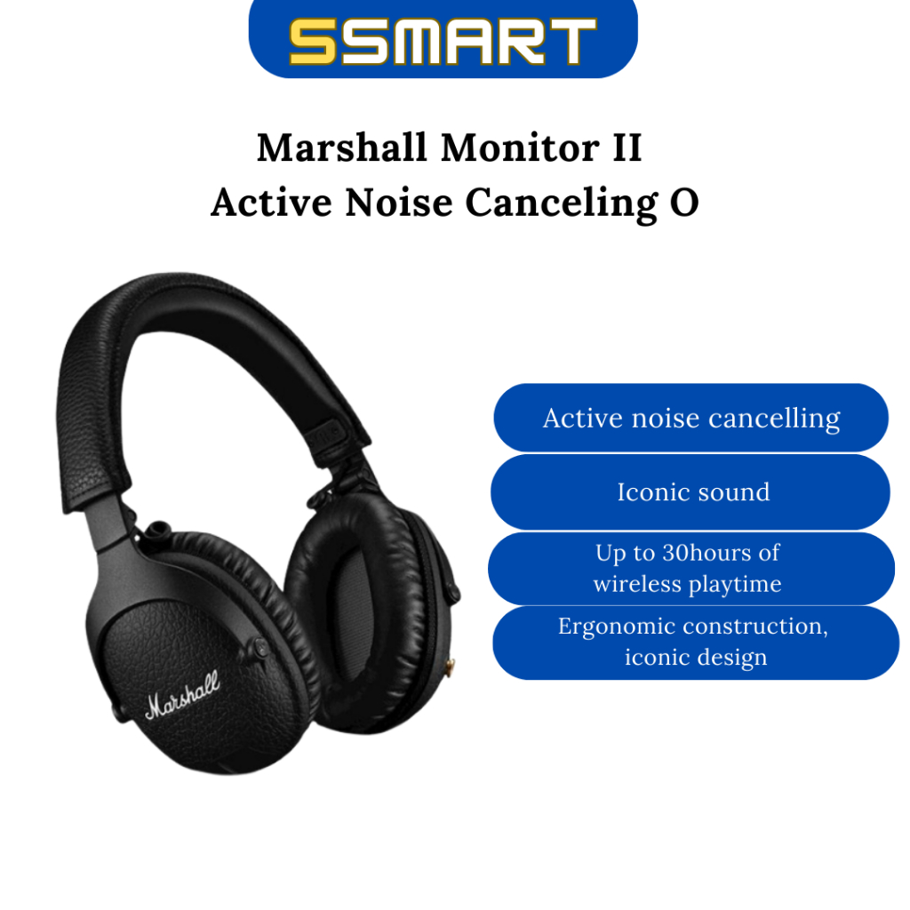 Marshall monitor noise discount cancelling