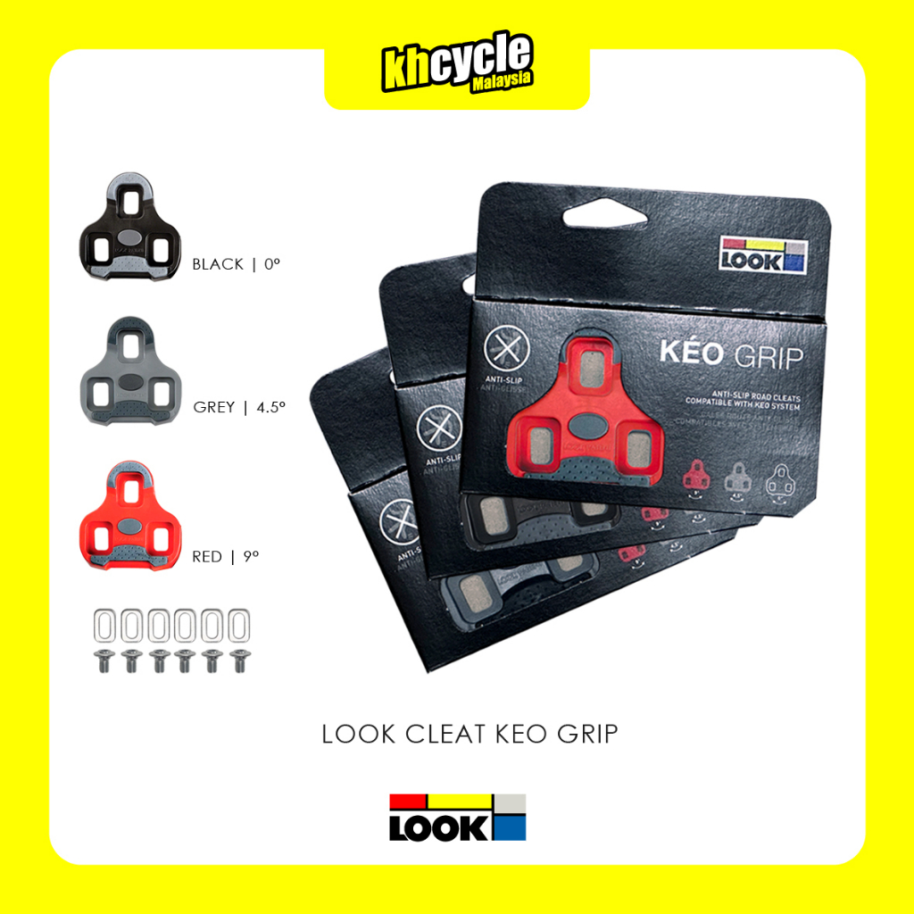 Look keo grip cleats on sale grey