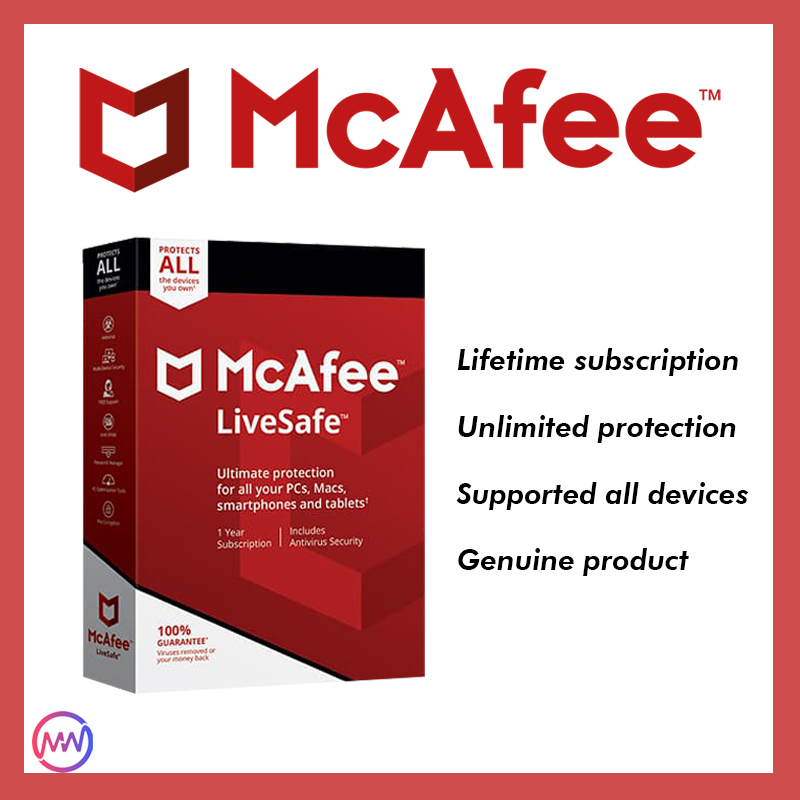 Mcafee products on sale