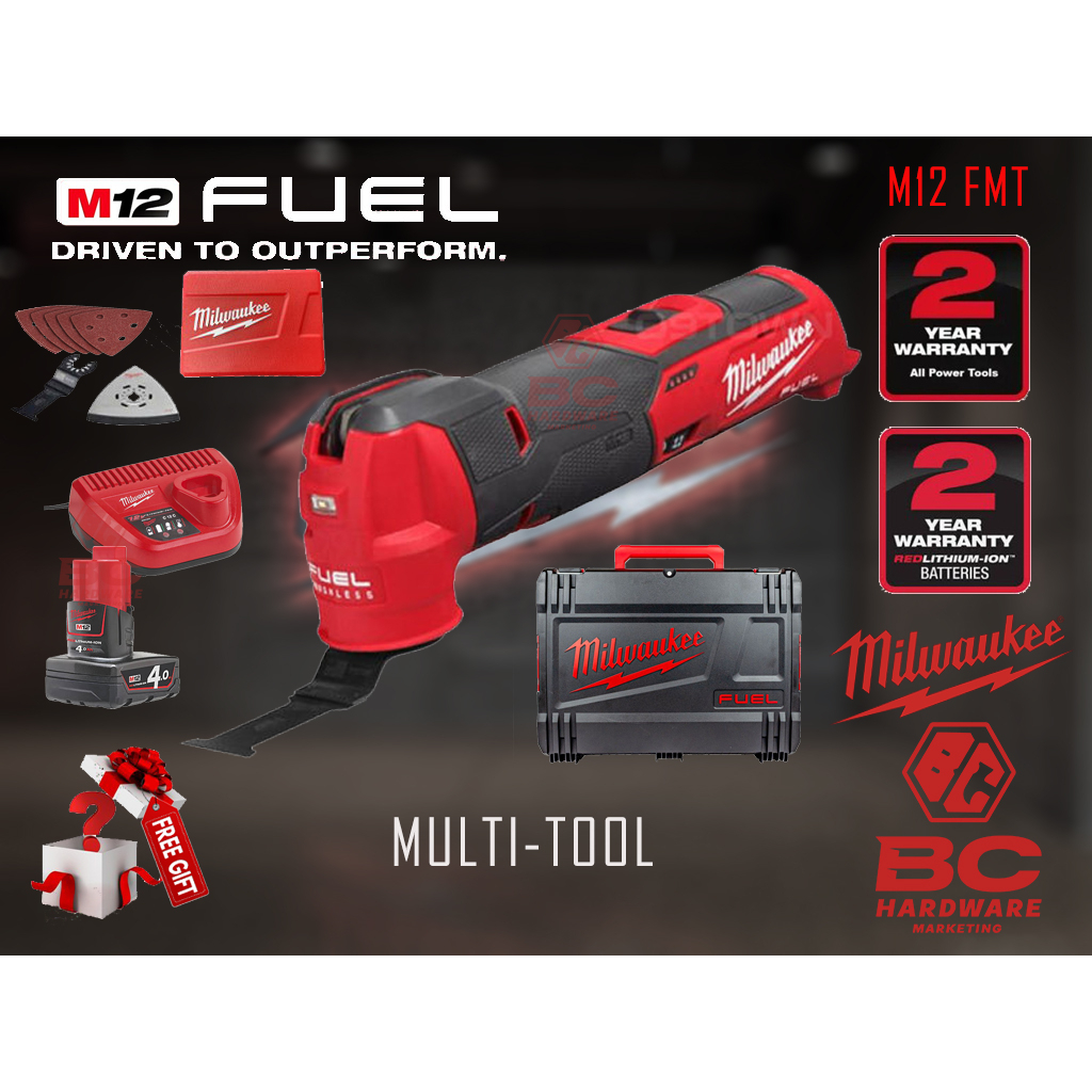 MILWAUKEE M12 FUEL Multi Tool M12 FMT Shopee Malaysia