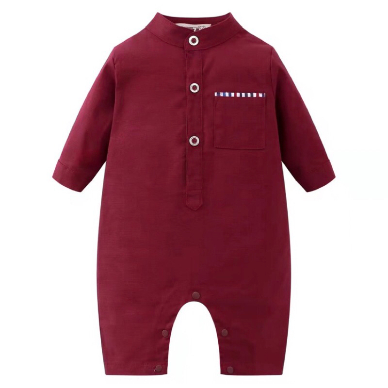 Maroon store romper baby