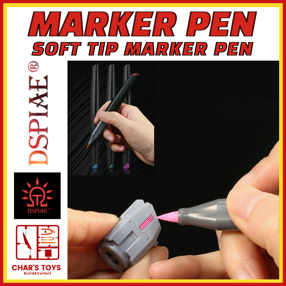 DSPIAE SOFT TIPPED MARKERS MK - Rise of Gunpla