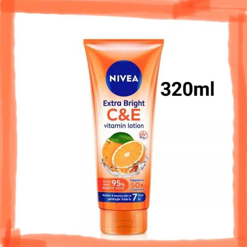 NIVEA Extra White CE Vitamin C + VITAMIN E Lotion 320ml nivea