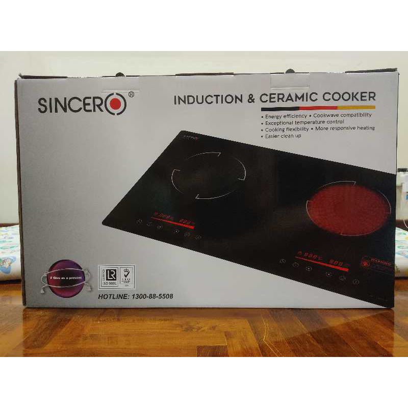 SINCERO Induction Ceramic Cooking BB500 Shopee Malaysia