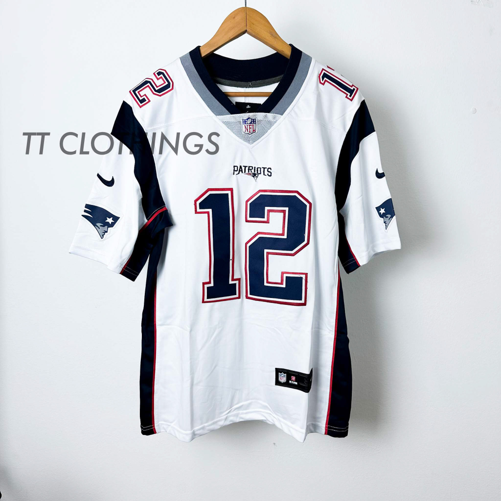 brady jersey white