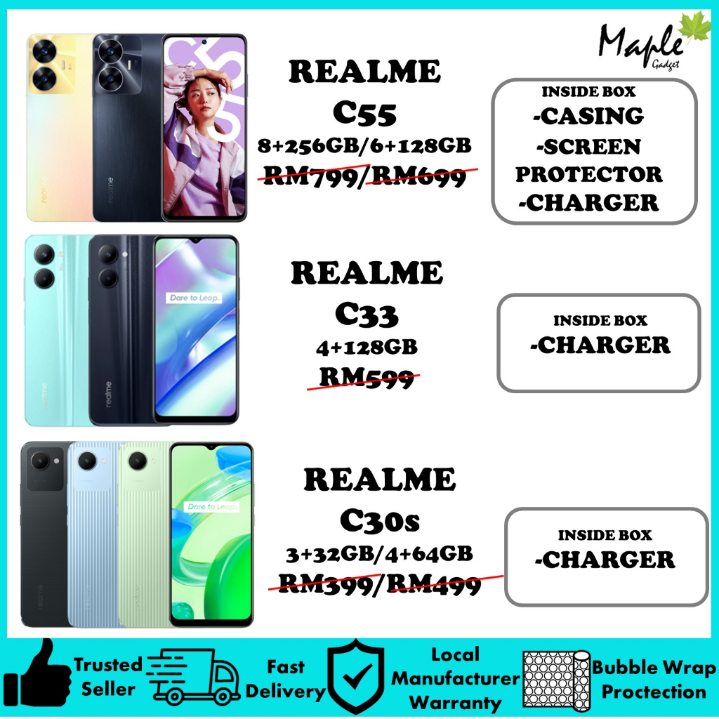 Check out realme C55 (8+8GB RAM, 256GB ROM) Get it on Shopee now! GET