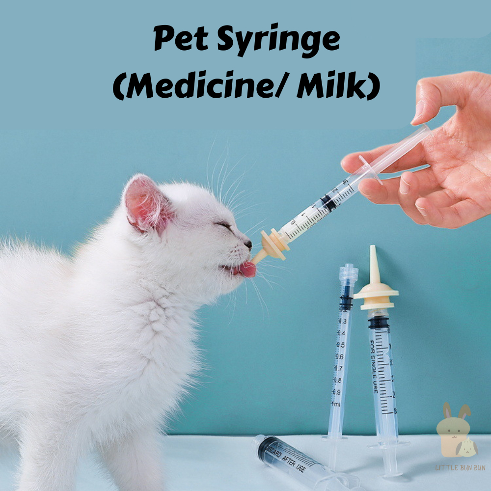 Pet syringe clearance feeder