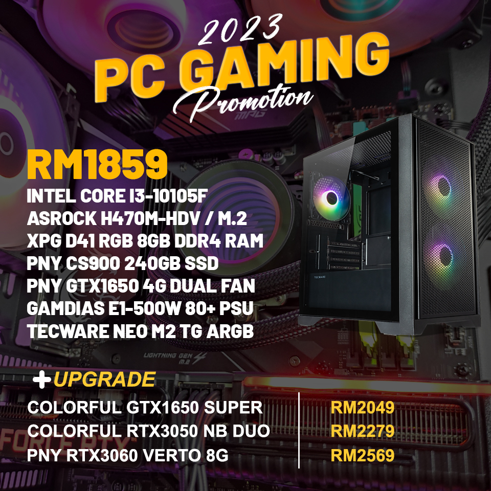 Dooz Tech PC, Online Shop | Shopee Malaysia